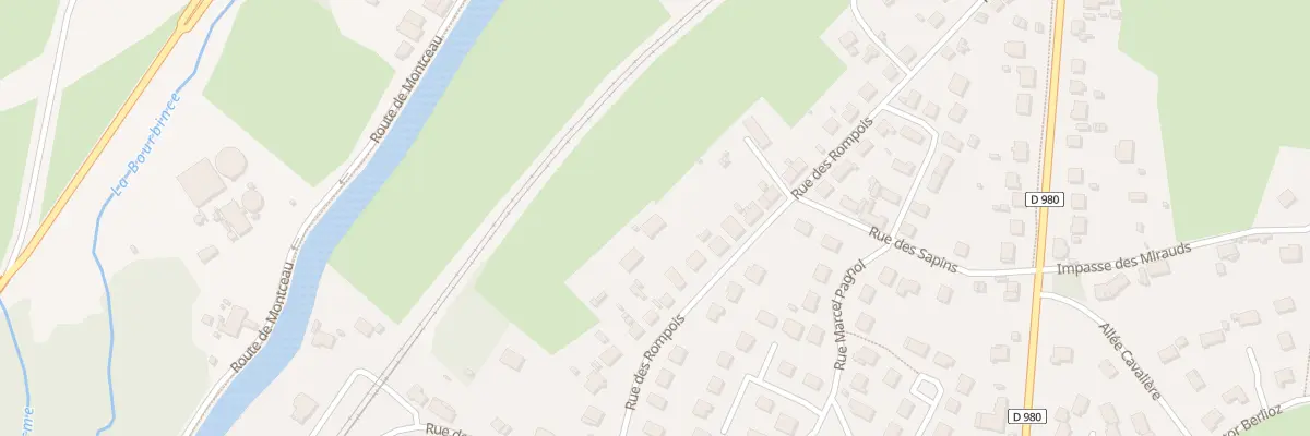 Plan du 26D Rue des Rompois à Blanzy