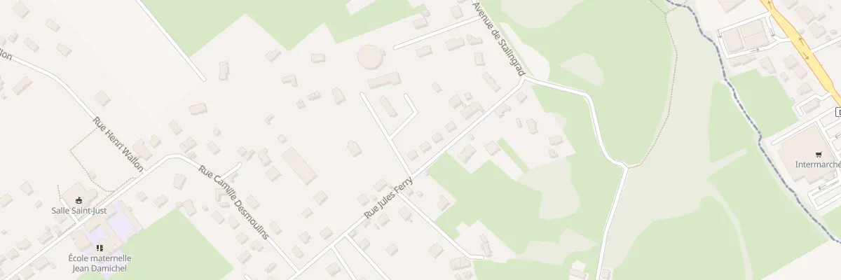 Plan du 41 Rue Jules Ferry à Saint-Vallier