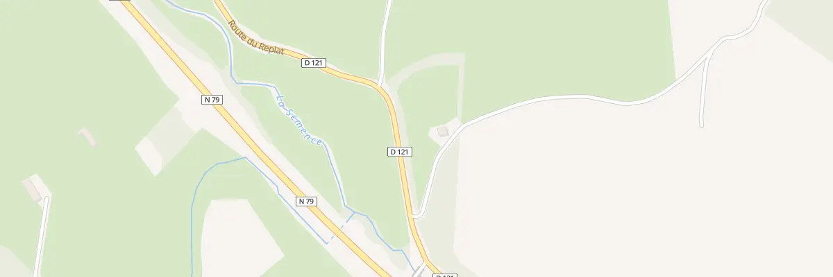 Plan du 5276A Les Teppes des Bois à Vendenesse-lès-Charolles