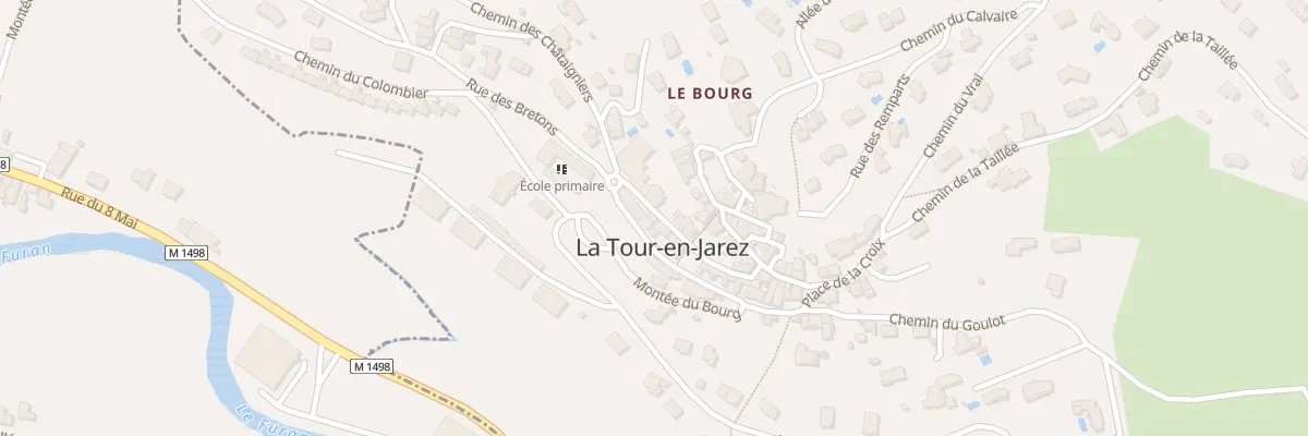Plan du 6 Rue Froide à La Tour-en-Jarez