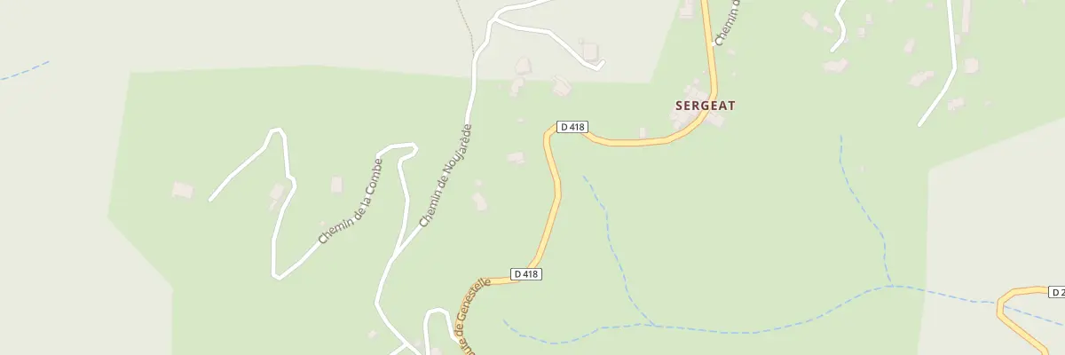 Plan du 1643 Rte de Genestelle à Saint-Andéol-de-Vals