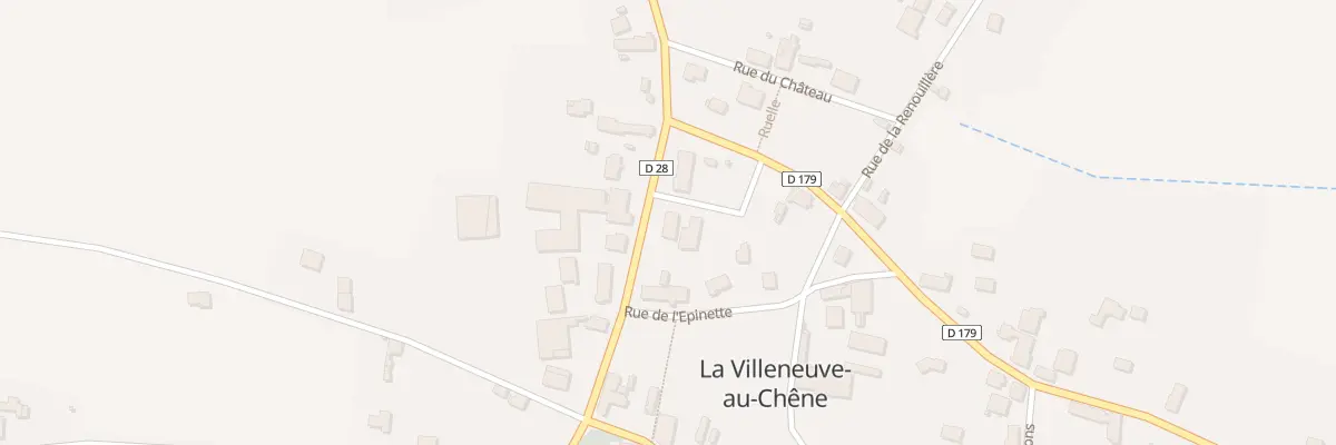 Plan du 12 Rue de la Pierre à La Villeneuve-au-Chêne