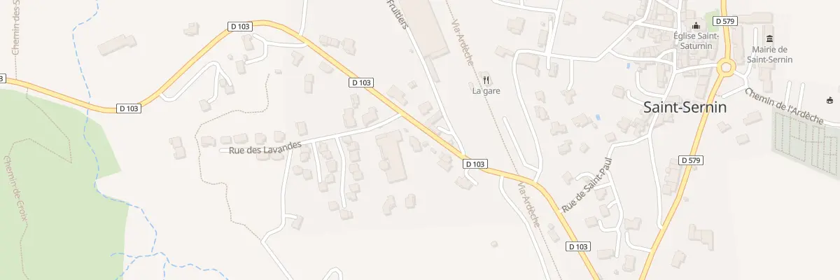 Plan du 67 Rte Route de Lachapelle à Saint-Sernin