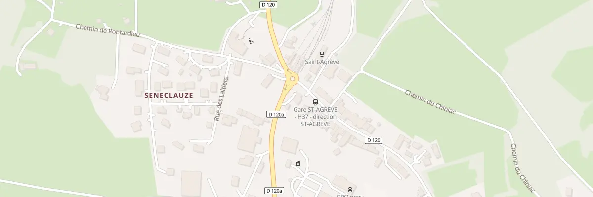 Plan du 705 Av des Cévennes à Saint-Agrève
