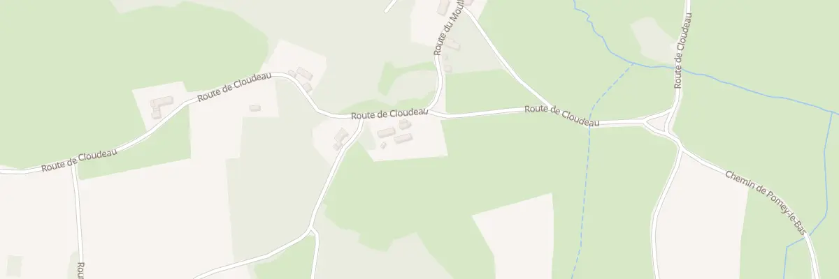 Plan du 5217 Cloudeau à Ozolles