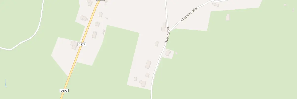 Plan de la Rue Barbet à Éteignières