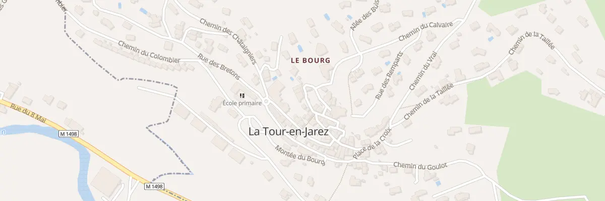 Plan du 5 Rue de la Merlée à La Tour-en-Jarez