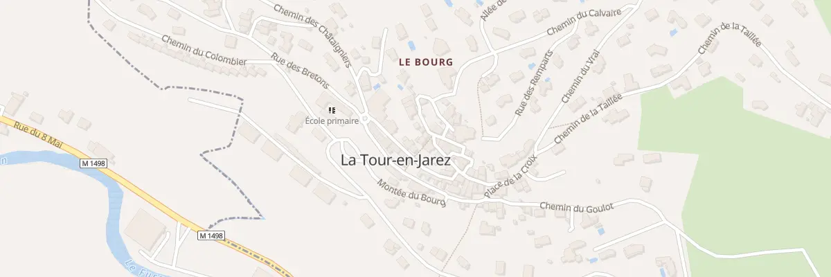 Plan du 3 Rue de la Merlée à La Tour-en-Jarez