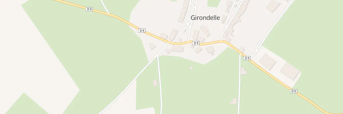 Plan du 2 Rue de la Fontaine Achart à Girondelle