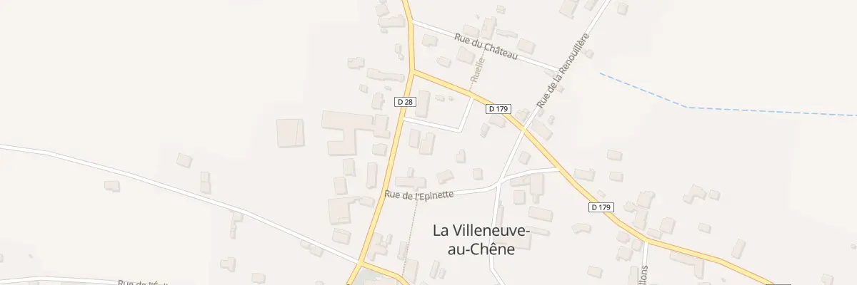 Plan du 10 Rue de la Pierre à La Villeneuve-au-Chêne