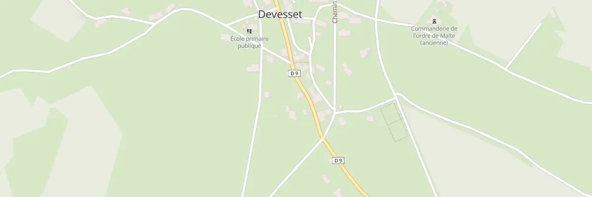 Plan du 5250 Le Village à Devesset