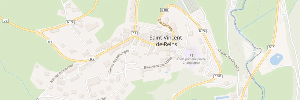 Plan du 5121 Imp de la Poste à Saint-Vincent-de-Reins