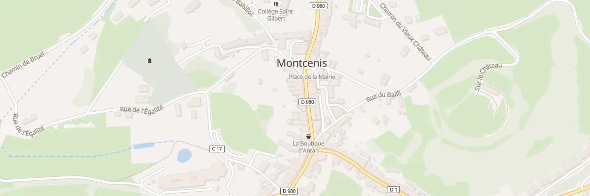 Plan du 12 Rue Basse à Montcenis