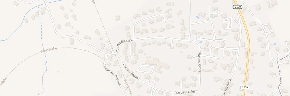 Plan du 27 Rue des Blaches à Saint-Sernin
