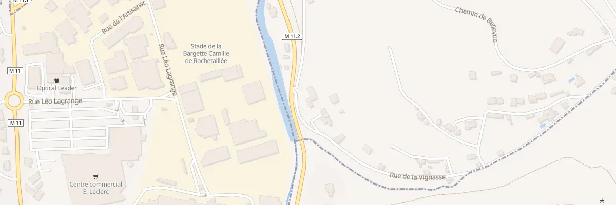 Plan du 1 Imp de la Vignasse à La Tour-en-Jarez