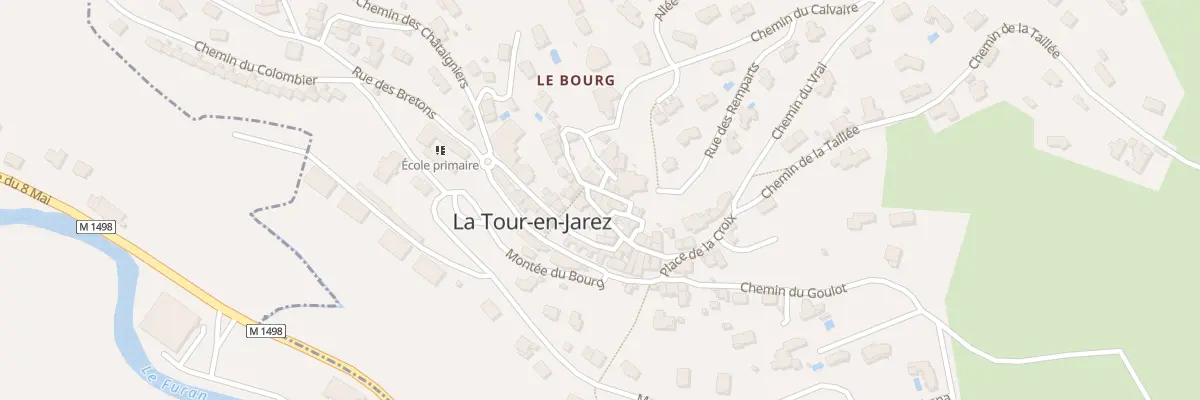 Plan du 2A Imp de la Galiney à La Tour-en-Jarez