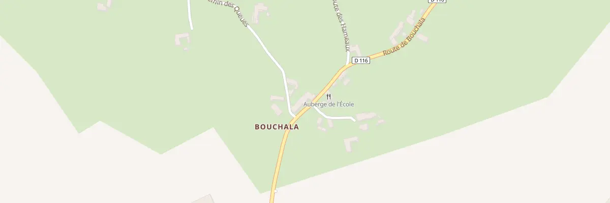 Plan du 3557 Rte de Bouchala à Saint-Martin-Lestra