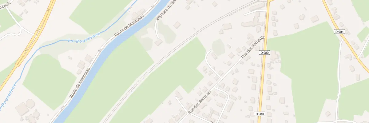 Plan du 6A Rue des Rompois à Blanzy