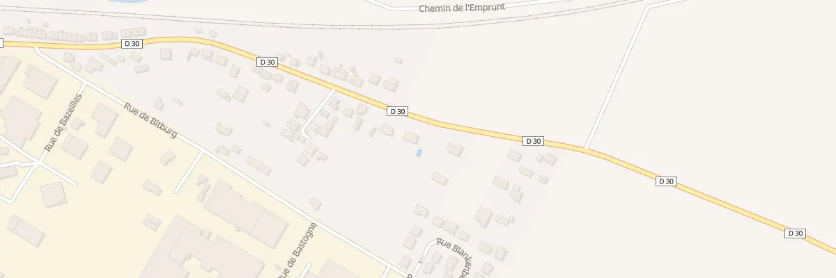 Plan du 44 Rue de Pamplemousse à Rethel
