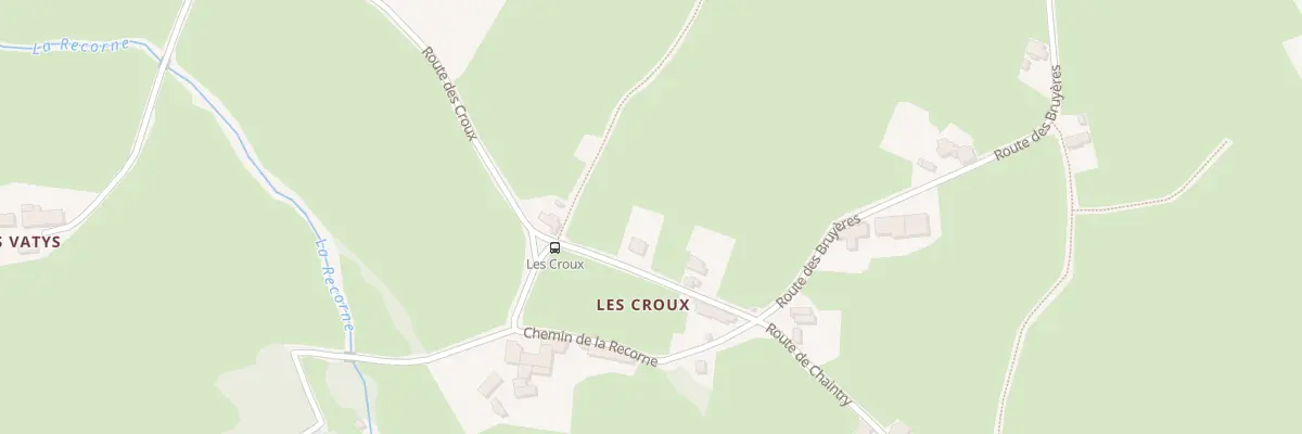 Plan du 5046 Les Benchots à Ballore