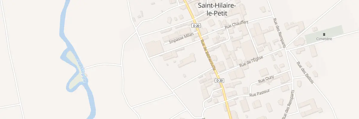 Plan du 3 Rue de Betheniville à Saint-Hilaire-le-Petit