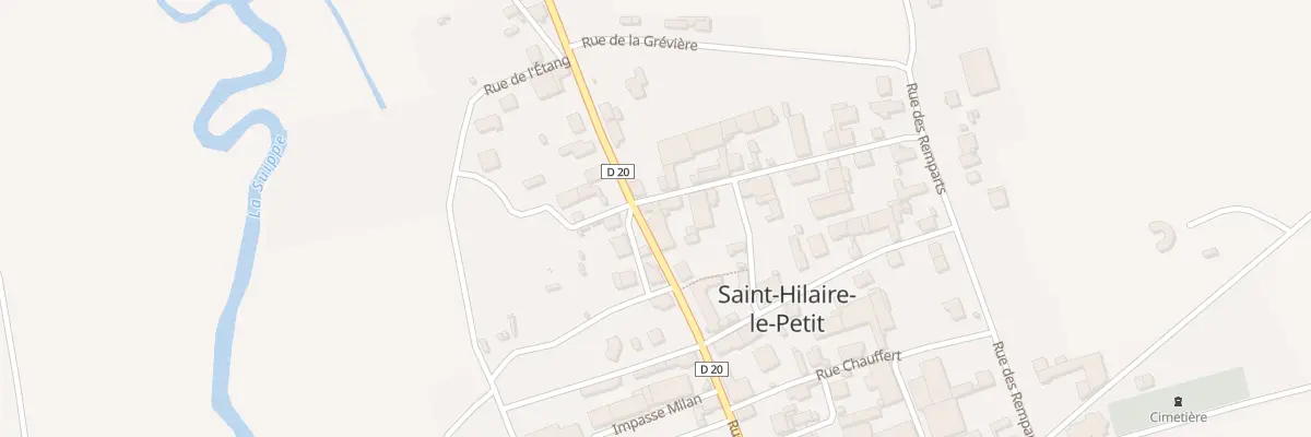 Plan du 12 Rue de Betheniville à Saint-Hilaire-le-Petit