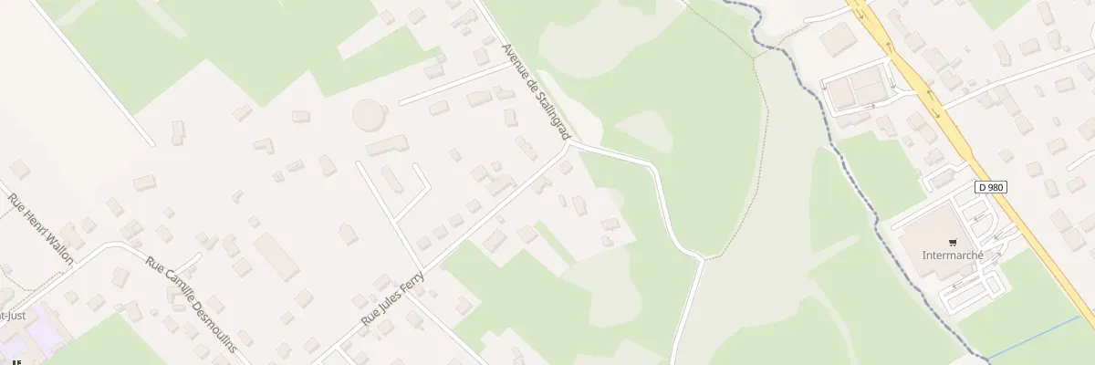 Plan du 64 Rue Jules Ferry à Saint-Vallier