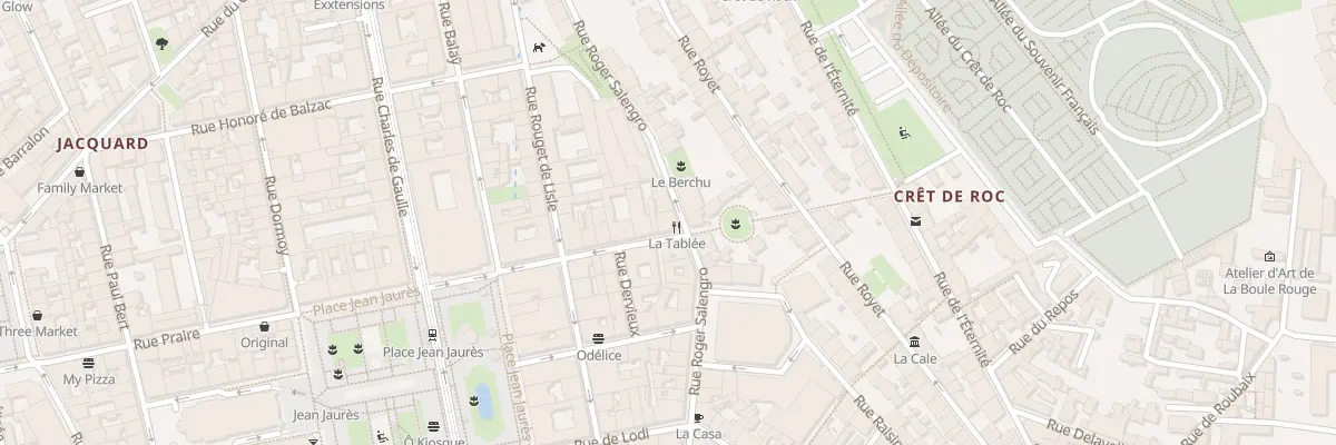 Plan du 15 Rue Robert à Saint-Étienne