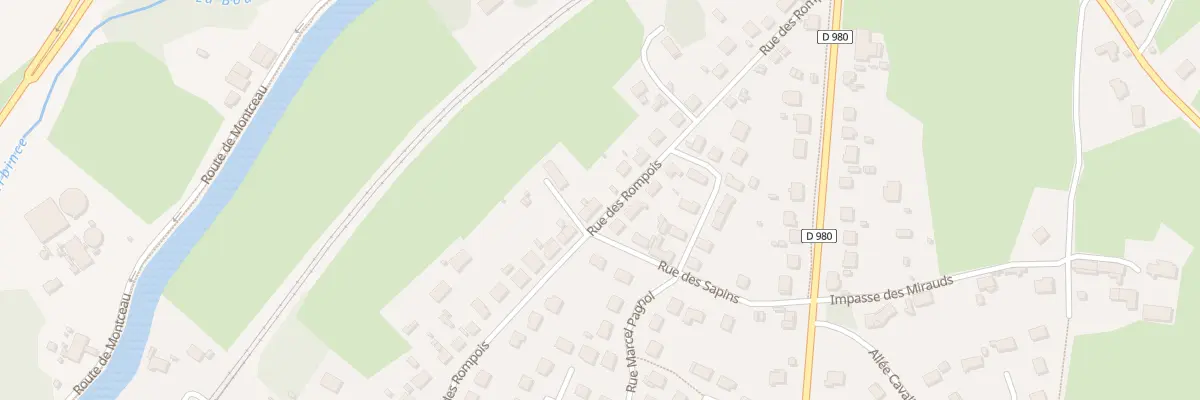 Plan du 14 Rue des Rompois à Blanzy