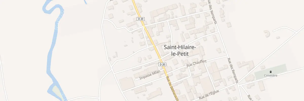 Plan du 9 Rue de Betheniville à Saint-Hilaire-le-Petit
