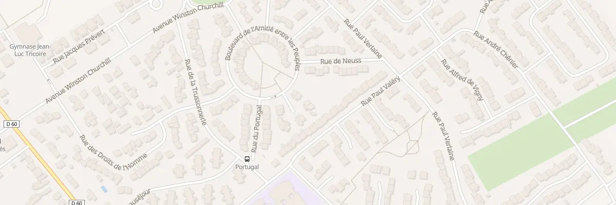 Plan du 26 Bd de l’Amitie Entre Peuples à Châlons-en-Champagne