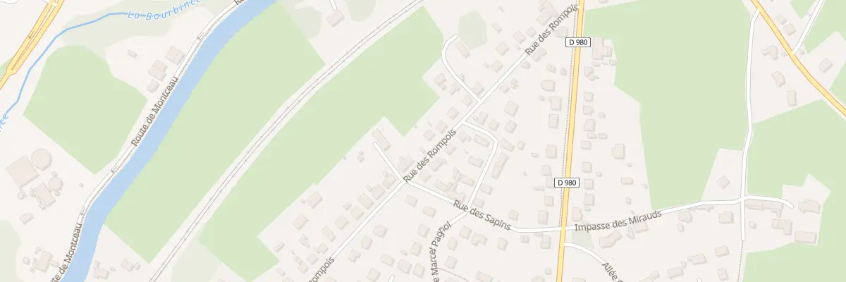 Plan du 12 Rue des Rompois à Blanzy