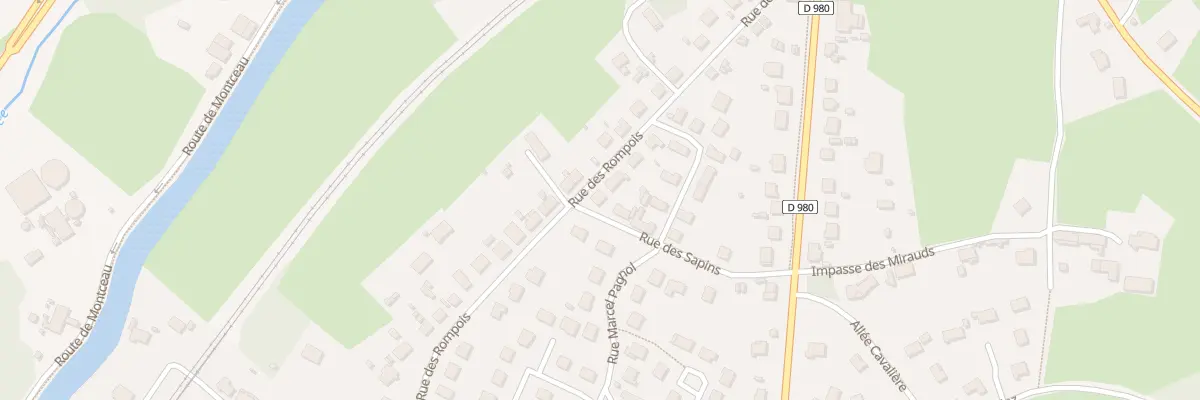 Plan du 15 Rue des Rompois à Blanzy