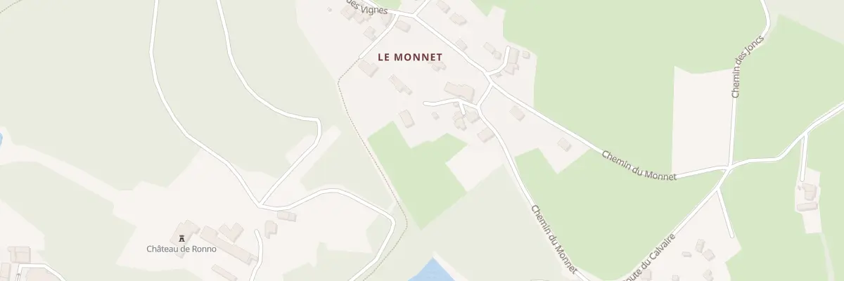 Plan du 5312 Le Monnet à Ronno