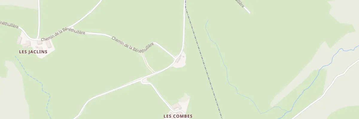 Plan du 5064 Les Combes à Saint-Racho