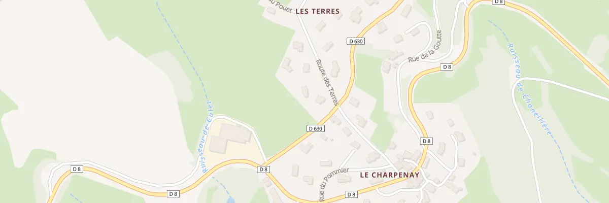 Plan du 32 Rte des Terres aux Sauvages