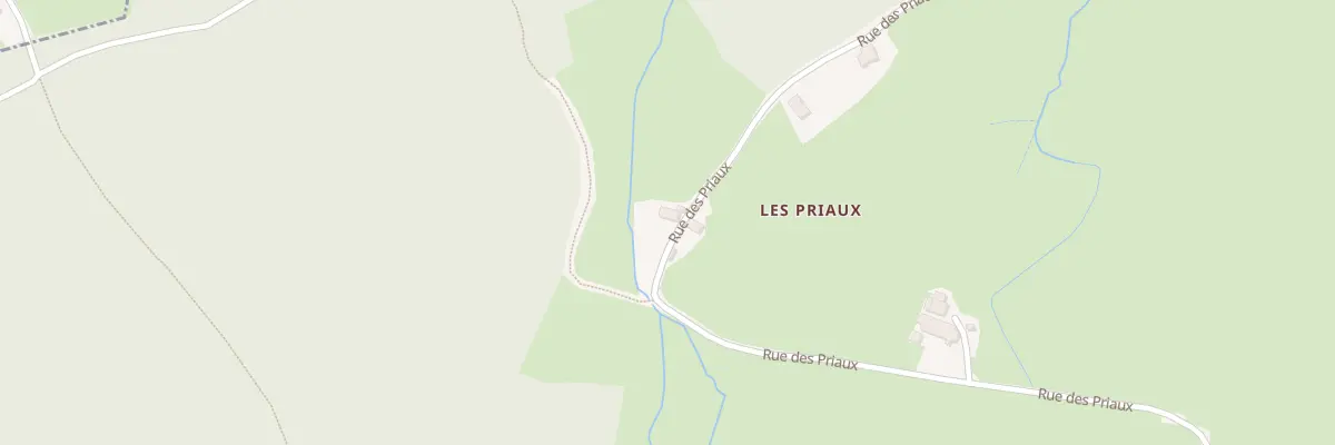 Plan du 807 Rue des Priaux à Saint-Romain-sous-Gourdon