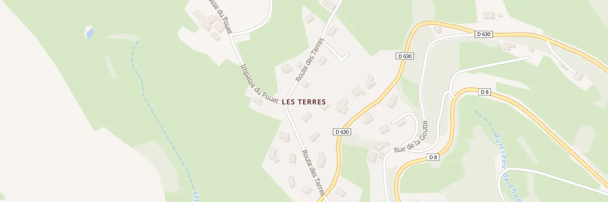Plan du 208 Rte des Terres aux Sauvages