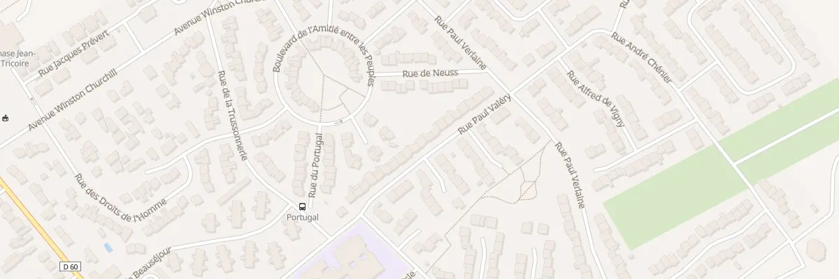 Plan du 51 Rue Paul Valéry à Châlons-en-Champagne