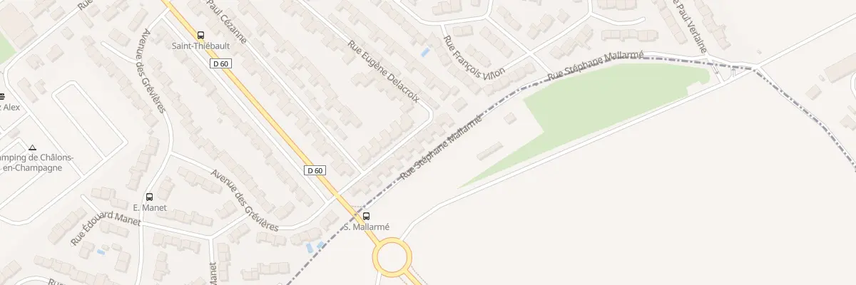 Plan du 49 Rue Eugène Delacroix à Châlons-en-Champagne