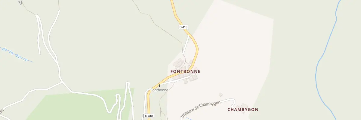 Plan du 26 Call de Fontbonne à Saint-Andéol-de-Vals