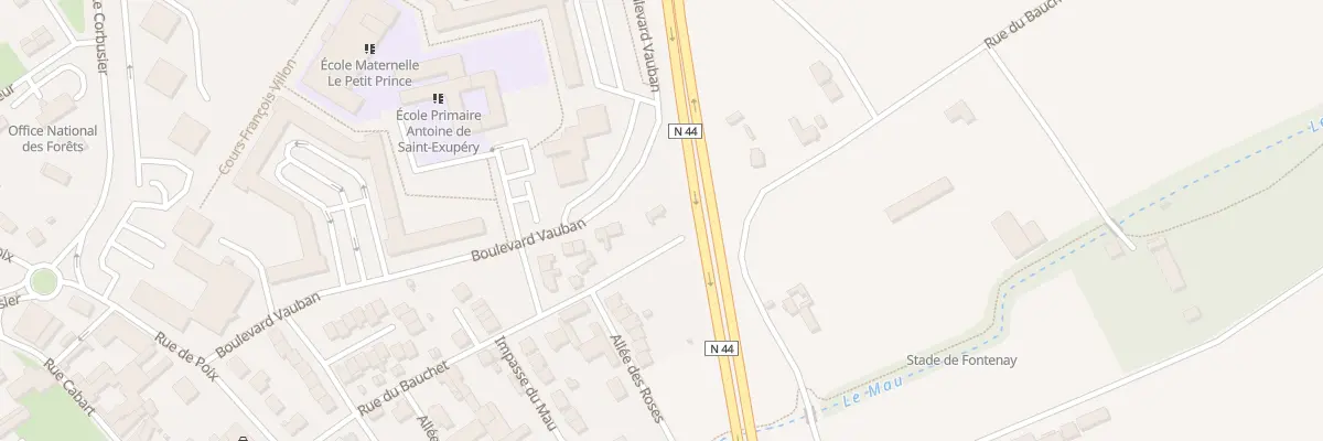 Plan du 9 Rue du Bauchet à Saint-Memmie