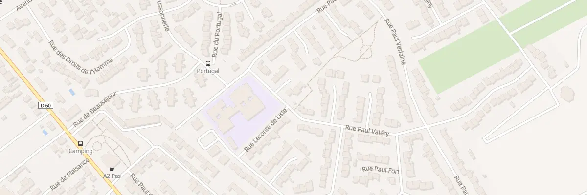 Plan du 62 Rue Paul Valéry à Châlons-en-Champagne