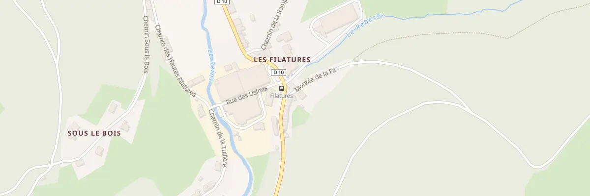 Plan du 2 Mte de la Fa à Saint-Vincent-de-Reins