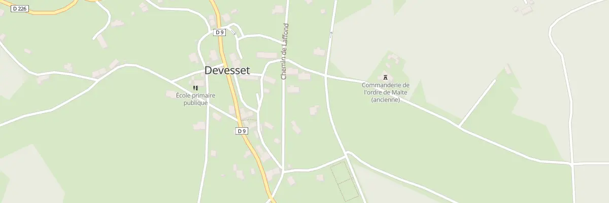 Plan du 6065 Dessous Le Chateau à Devesset