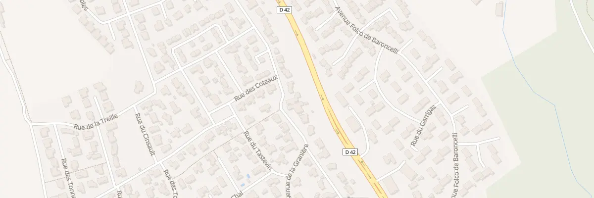Plan du 35 Av de la Granière à Caissargues
