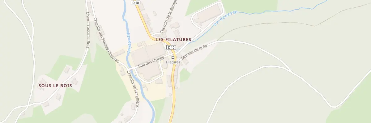 Plan du 6 Mte de la Fa à Saint-Vincent-de-Reins