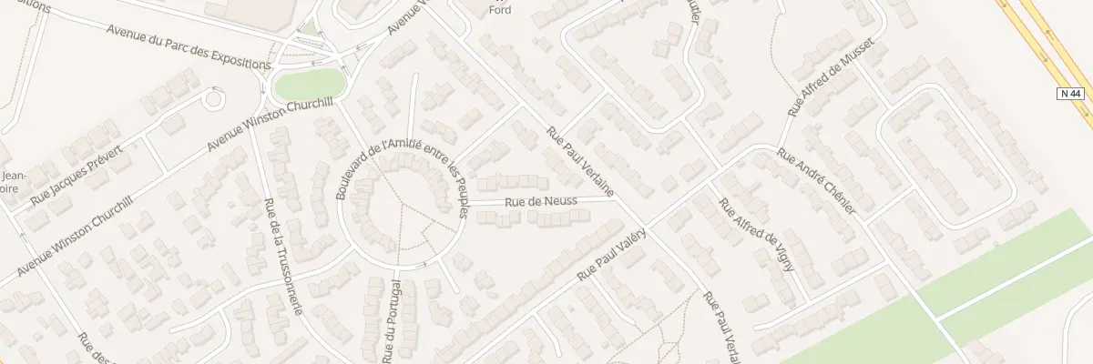 Plan du 2 Rue de Neuss à Châlons-en-Champagne