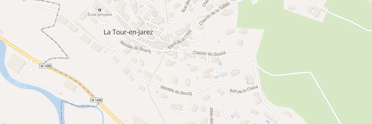 Plan du 12 Che du Goulot à La Tour-en-Jarez