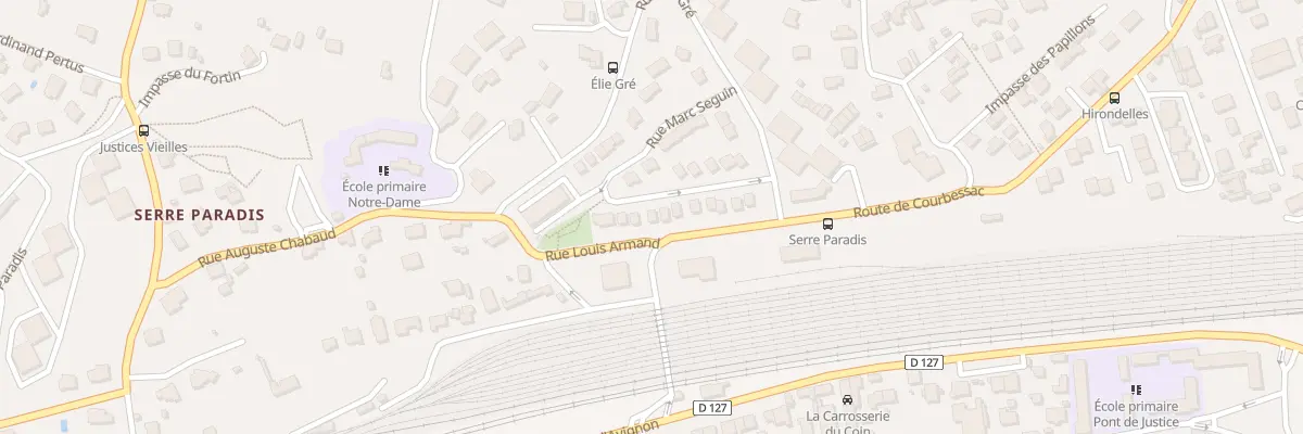 Plan du 97 Rue Marc Seguin à Nîmes